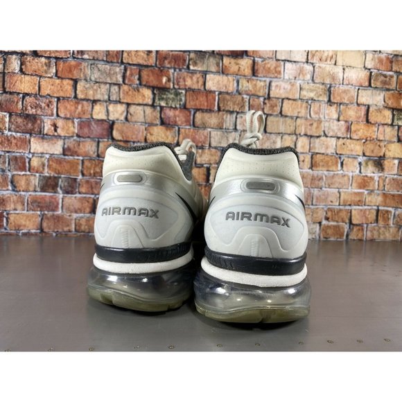 Nike Air Max 487982-100 Men’s Athletic Running Sneakers Sizz 11.5. White/Silver - Picture 5 of 9